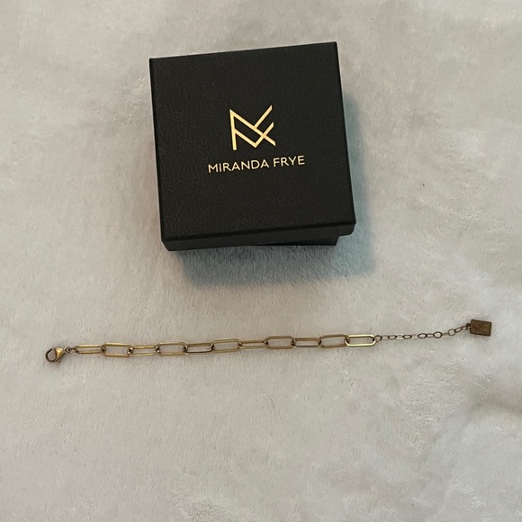 Miranda Frye Paperclip Bracelet - Picture 1 of 4